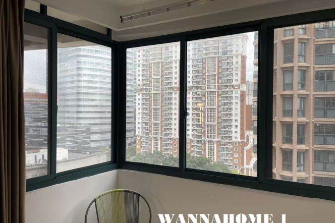Top Compound+Modern&Spacious 2Bdrs 2Baths Apt+L2/3/4 Zhong Shan Park+Awesome View