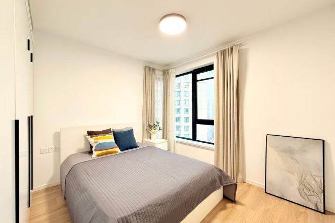 Xujiahui Oriental Manhattan good price 2Br,floor heating