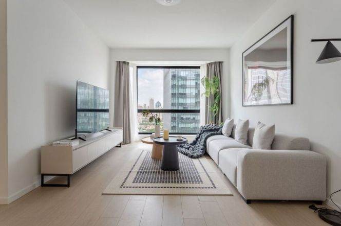 modern 3brs floor heating modern furniture nice view beside IAPM line 1,10,12 only 31K