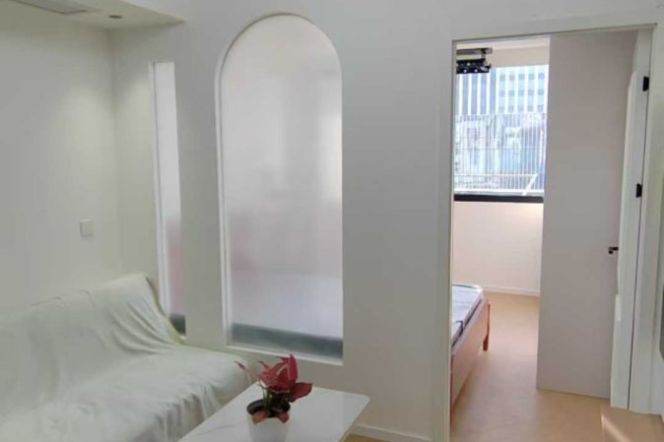 Loushanguan rd/cozy 1BR 1LR@L15/2,all bright room/big living room