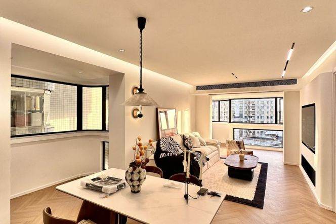 modern 2brs floor heating modern furniture in Gubei 21K 