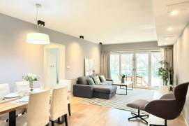 Morden 4brs with balcony and floor heating in Jing an temple area