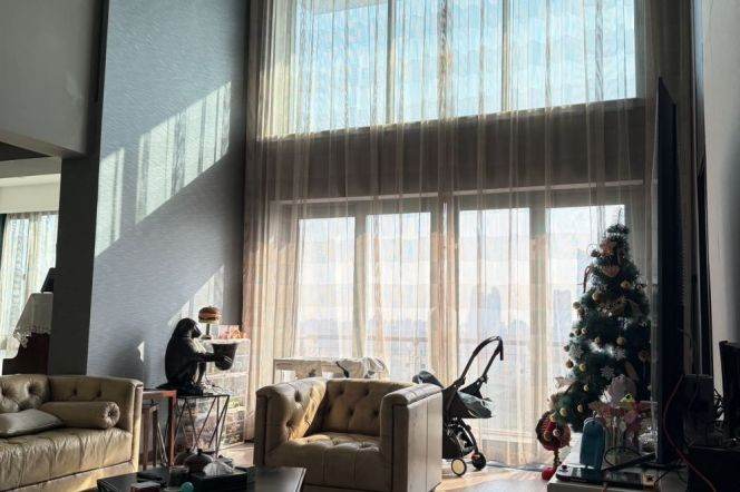 modern 4brs penhouse floor heating big terrace near Wu kang road line 1,7 