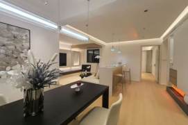 modern big 3brs with modern furiture beside Xujiahui park line 1,9,11 