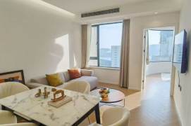 Morden 1bedroom with river and floor heating beside beautiful Huang pu river