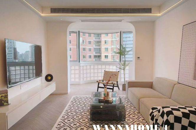 Great Compound+Modern&Spacious 2Bdrs 1Bath Apt+L2/3/4 Zhong Shan Park+Awesome View