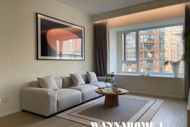 Top Compound/Spacious&Bright 1Bdr 1Bath 2Open Balconies+Awesome View+West Nanjing Rd CBD