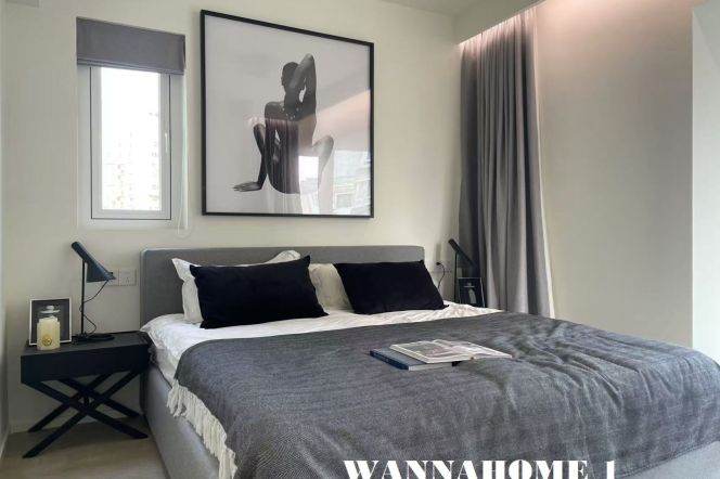 Top Compound/Spacious&Bright 1Bdr 1Bath 2Open Balconies+Awesome View+West Nanjing Rd CBD