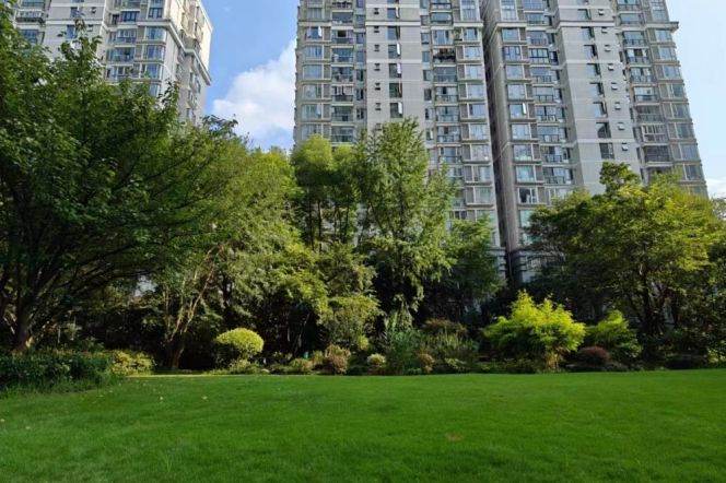 modern 3brs floor heating big living room nice furniture in Xujiahui 25.8K