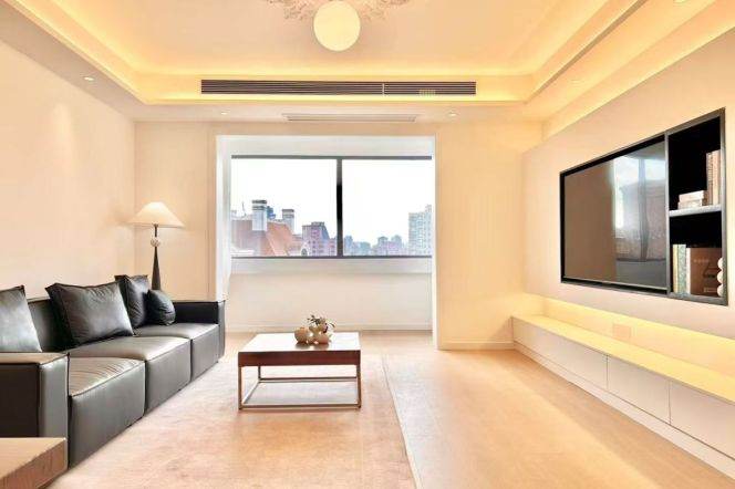 Lovely 2Bdrs & 1Bt Apt +Floor Heating+Oven+central AC @Changshou Rd