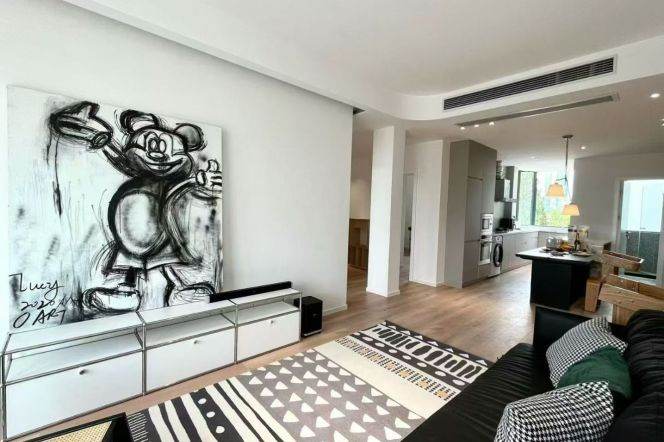 2+1 br stylish Apt &balcony &floor heating/Fumin rd 18.8K