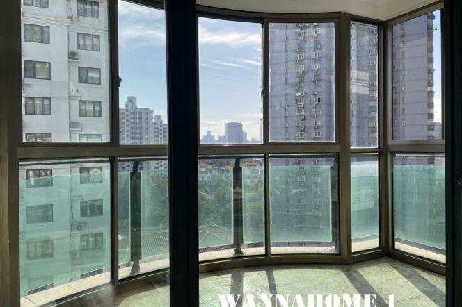 Modern&Spacious&Bright 2Bdrs 1Bath/Zhong Shan Park/Nice Compound/Huge Open Balcony