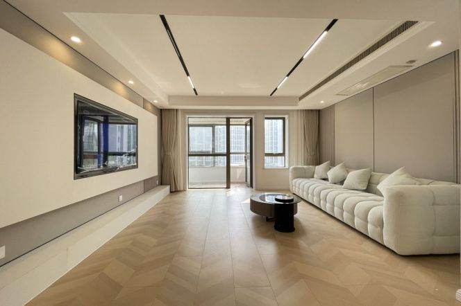 2 br+2 bath 140 sqm modern Apt &central AC /nice compound Putuo