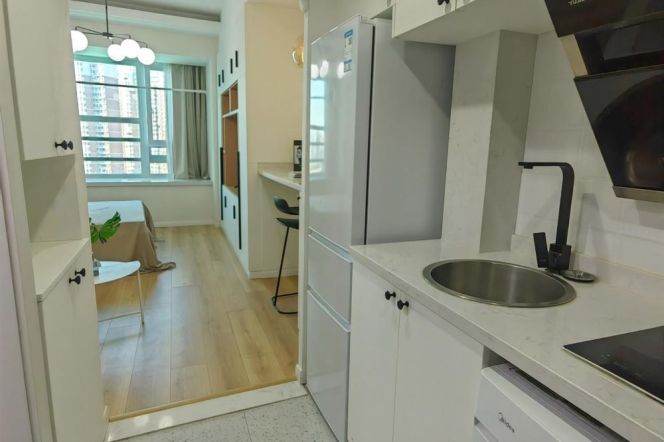 Cozy 1 br on HuiChuan Rd , 4 mins walking to L 2/3/4 ZhongShan Park St.