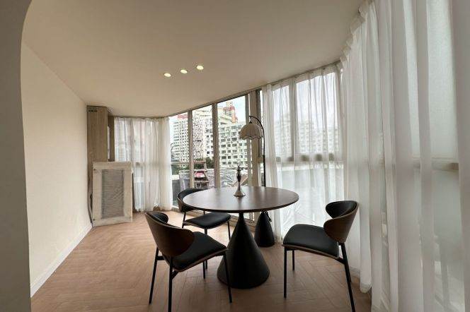 3 br stylish Apt &floor heating &terrace &parking/Xuhui 14K