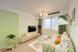 Grab this 8500 RMB/month Sunlit Gem near Zhongshan Park/Dual Subway /Smart Home 