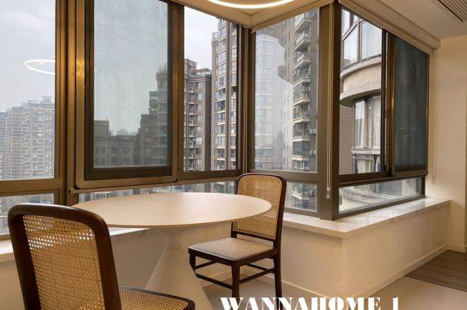 Bright&Spacious 1Bdr 1Bath Apt+Awesome Su Zhou Creek View+L13 Wu Ning Rd+Top Compound
