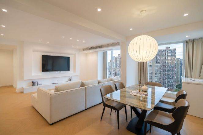 Newly Renovated 3BR 2BA High-Floor Residence nr South Bund