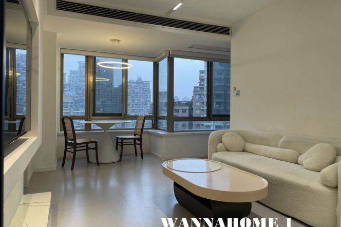 Bright&Spacious 1Bdr 1Bath Apt+Awesome Su Zhou Creek View+L13 Wu Ning Rd+Top Compound