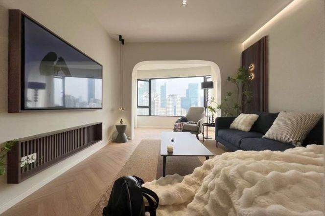 Morden 2brs with floor heating in Jing an temple area