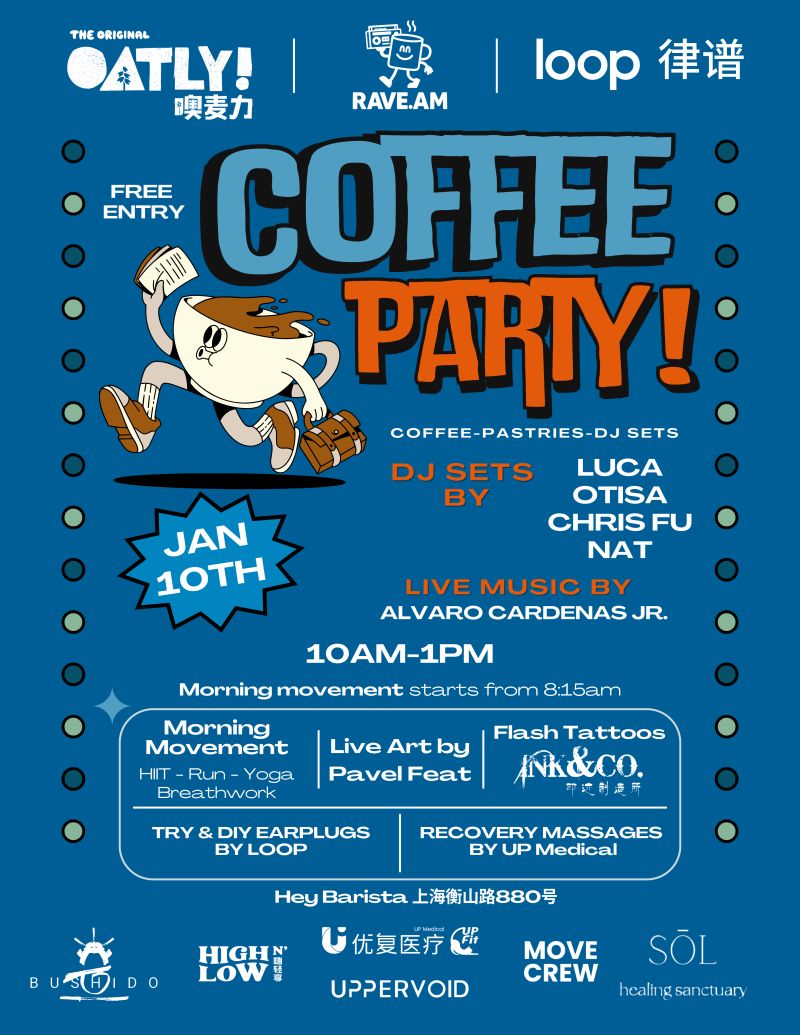 Rave.am Coffee Party