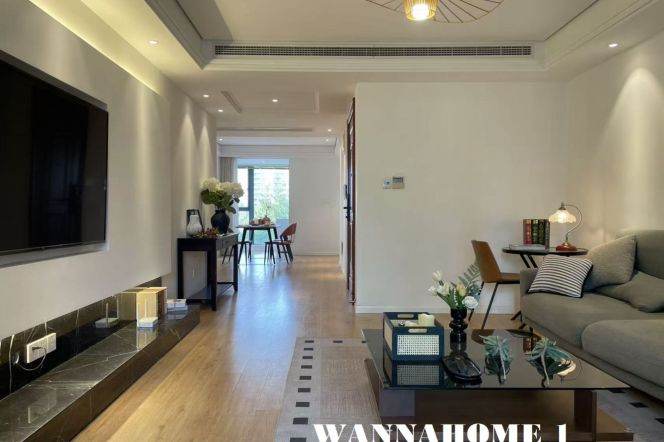 Top Compound+Modern&Spacious 2Bdrs 2Baths Apt+Big Balcony+Nice View+West Nan Jing Rd CBD