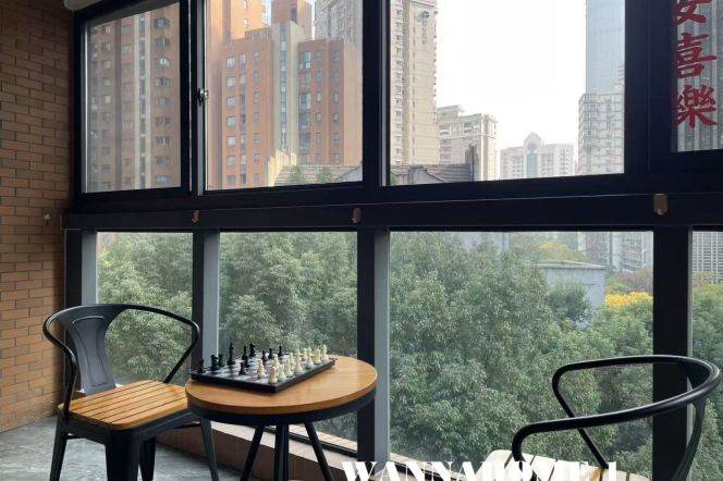 Top Compound+Modern&Spacious 2Bdrs 2Baths Apt+Big Balcony+Nice View+West Nan Jing Rd CBD