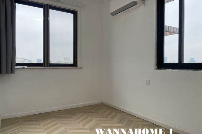Modern&Spacious 2+1Bdrs 2Bath Apt+High Floor+Awesome View+L7 Chang Ping Rd Metro