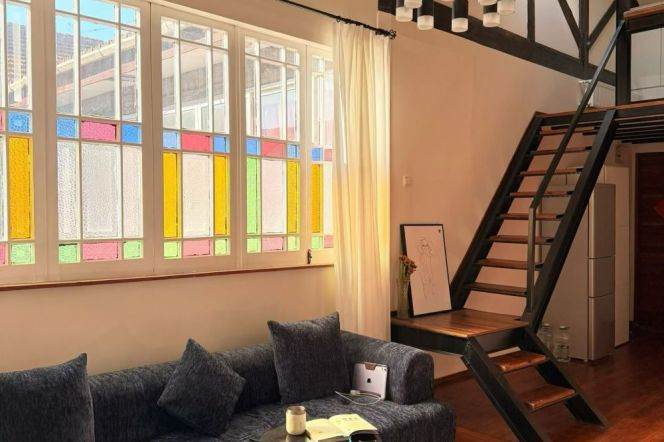 Cozy 2brs with terrace&balconies on Middle huaihai Road