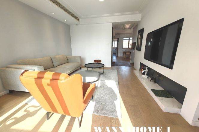 Top Compound+Modern&Spacious 2Bdrs 1Bath Apt+Big Balcony+Nice View