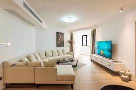 Modern 3brs/2bts &heating/oven @Jing'An temple & Line 2/7/14