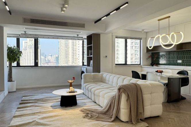 Modern 2Br-2bath apt  | Zhongshan Park Metro L2&3&4 | Central AC+Heating 15.8K
