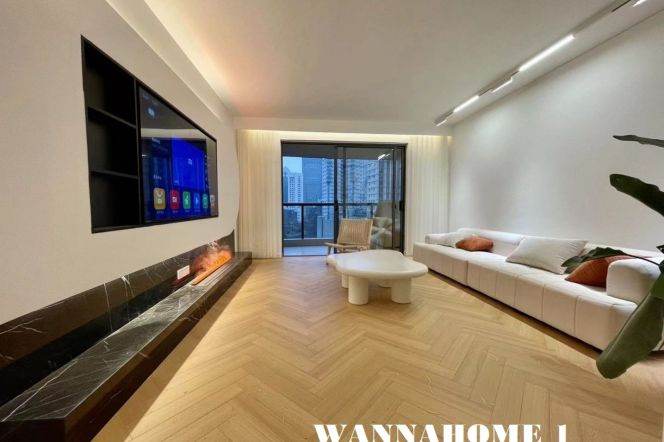 Top Compound+Modern&Spacious 3Bdrs 2Baths Apt+Large Balcony+Awesome View