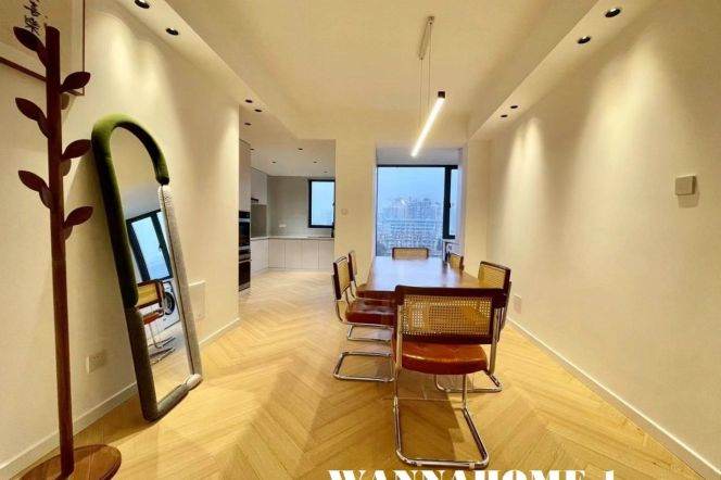 Top Compound+Modern&Spacious 3Bdrs 2Baths Apt+Large Balcony+Awesome View