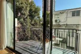 Nice balcony 1Br/1Lr/1Bt apt nr Jingan temple,M2/7