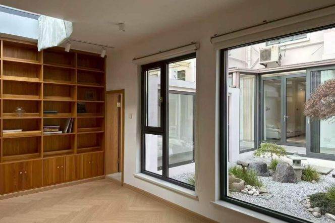 Spacious and bright 3Br/2bt@SH library with private garden central ac floor heating