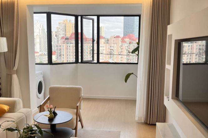 Spacious&modern/elevator 1br 2lr/NR ECNU/floor heating,Jinshajiang rd@L13/3/4