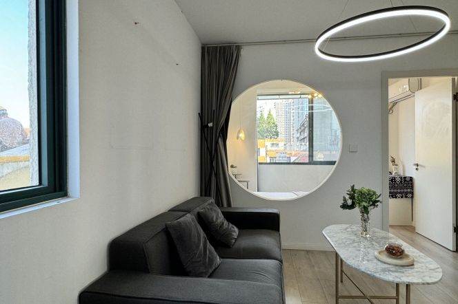 Zhongshan Park Metro L2/3/4 |Bright 1Br on YuYuan rd 7.8K