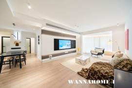 Great Compound+Awesome View/Spacious&Modern 3Brs 2Baths Apt+L14/10 Yu Yuan Metro