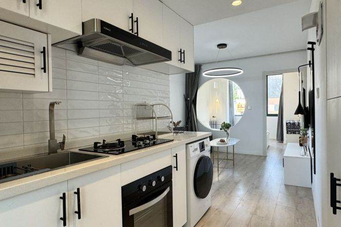 Zhongshan Park Metro L2/3/4 |Bright 1Br on YuYuan rd 7.8K