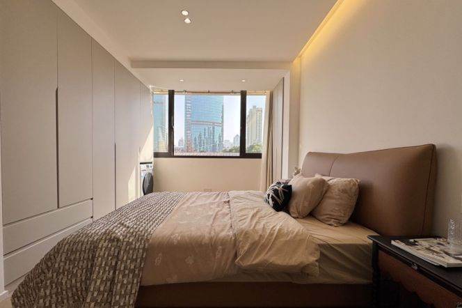 Modern&Cozy 1Br/1Lr/1Bt@L2/7/14 Jing’an Temple Station 