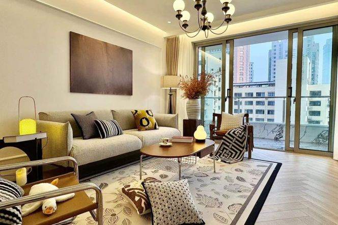 Outdoor balcony,2Br 2Bt,Nr Chang Ping rd station