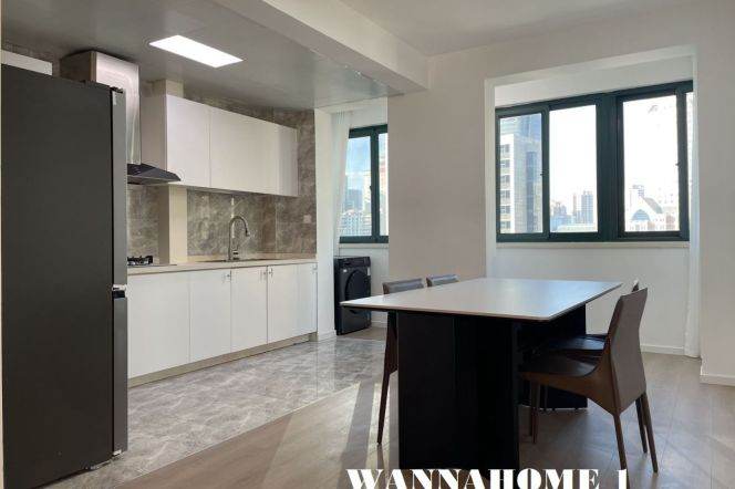 Large Balcony+Modern&Really Bright&Spacious 3Bdrs 2Baths Apt+Xu Jia Hui CBD+Top Compound