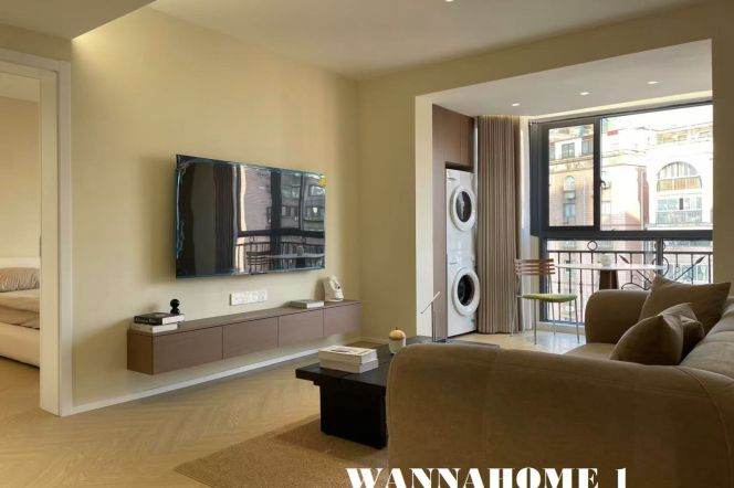 Nice View/Spacious&Modern&Really Bright 1Bdr 1Bath Apt/L14 Wu Ding Rd+Nice Compound