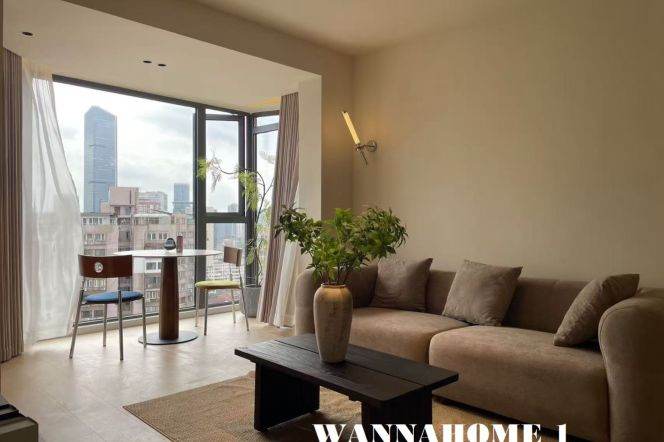 Awesome View+Spacious&Modern&Really Bright 1Bdr 1Bath Apt+L14 Wu Ding Rd+Nice Compound