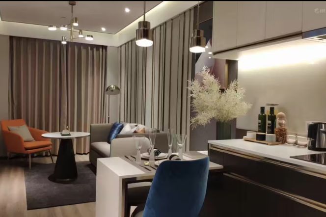 Elevator 1BR-Service Apartments-Short Rent-Metro Line 6 Beiyangjing road