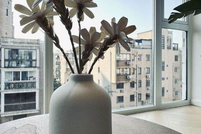 Garden Compound/Gubei Area/Fixed Parking/Balcony+French Windows/Bathtub/Large Storages/Cozy2br2bt