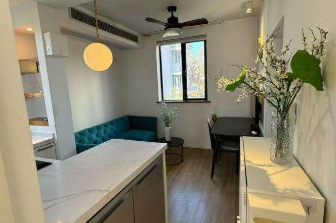 Bright clean 1BR APT Oven Ruijin Rd Dapuqiao 6800