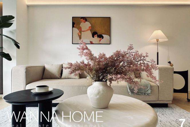 Garden Compound/Gubei Area/Fixed Parking/Balcony+French Windows/Bathtub/Large Storages/Cozy2br2bt