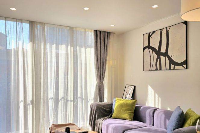 2Br loft service apt in Xuhui district Near Yishan Rd station(Line 3/4/9)